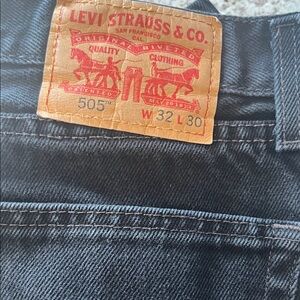 Levi's Men's Dark Gray Straight Jeans